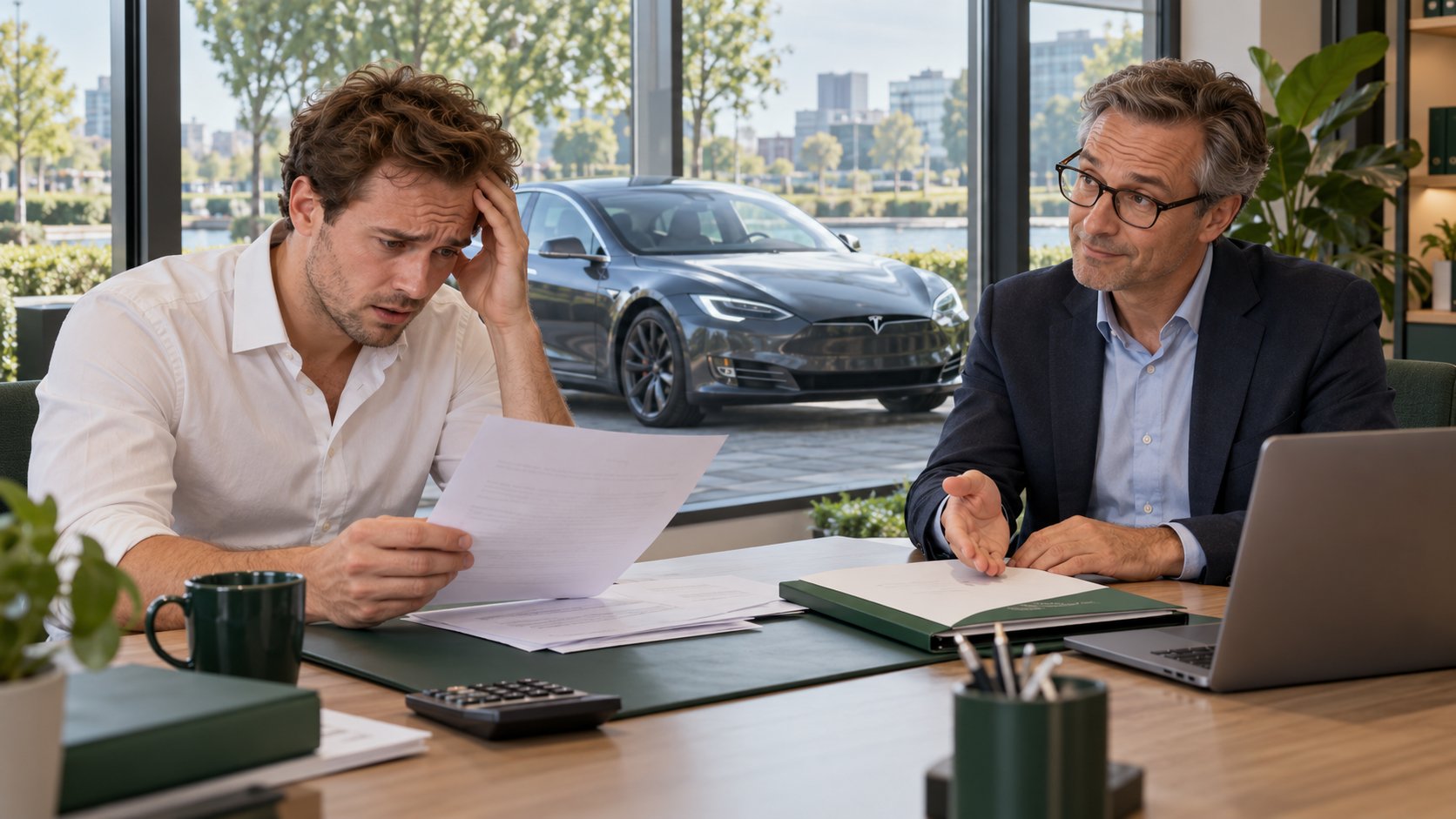 Tesla-inruilbod te laag? Onderbouw uw WEV-waarde